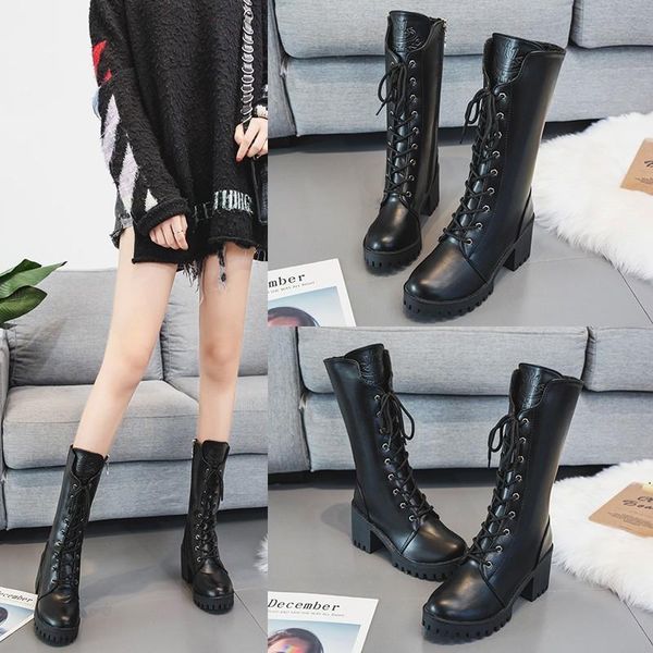 boots women shose high heel mid-calf warm winter autumn plus size designers motorcycle botas de mujer, Black
boots women shose high heel mid-calf warm winter autumn plus size designers motorcycle botas de mujer, Black