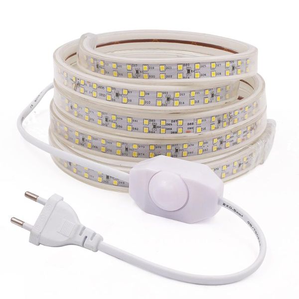 strips double row led strip warm white/cold white dimmable ribbon light with 220v eu adapter smd 2835 180leds/m waterproof ip67
strips double row led strip warm white/cold white dimmable ribbon light with 220v eu adapter smd 2835 180leds/m waterproof ip67