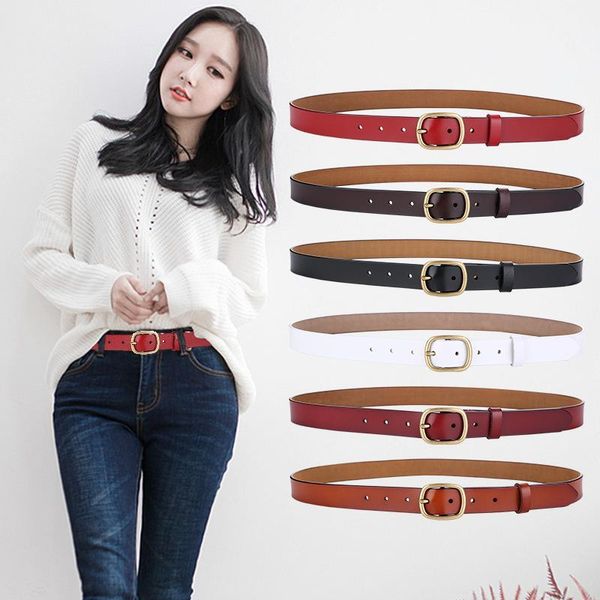 belts elegzo women's genuine leather belt fashion jeans female pin buckle cowskin waistband selling, Black;brown
belts elegzo women's genuine leather belt fashion jeans female pin buckle cowskin waistband selling, Black;brown