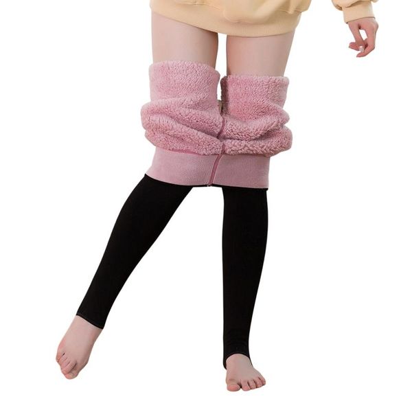women's leggings women cloud velvet pants high waist large size thickening warm zipper casual autumn and winter slim trousers, Black
women's leggings women cloud velvet pants high waist large size thickening warm zipper casual autumn and winter slim trousers, Black