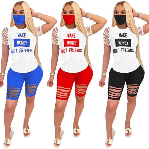 2021 summer women's suit european and american style solid-color letter make money not friend print casual without mask, Gray
2021 summer women's suit european and american style solid-color letter make money not friend print casual without mask, Gray