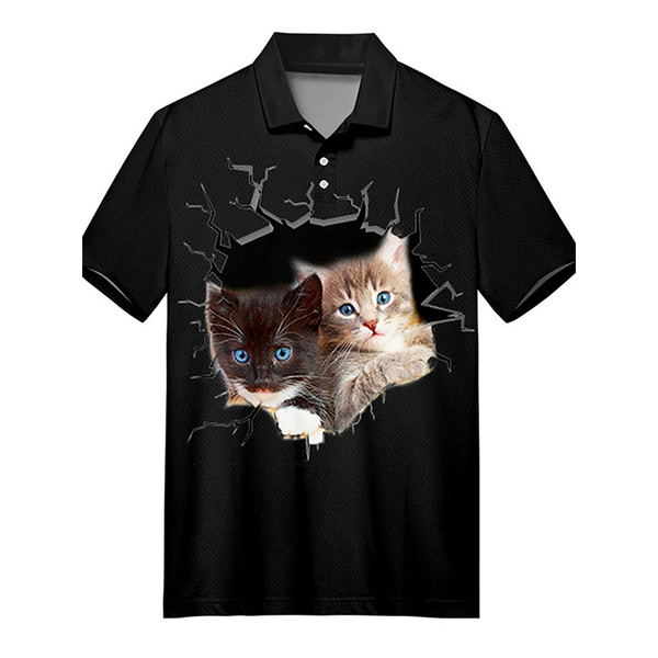 animal print in the pocket men's 3d printed t-shirt visual impact party shirt punk gothic round neck high-quality american muscle style, White;black
animal print in the pocket men's 3d printed t-shirt visual impact party shirt punk gothic round neck high-quality american muscle style, White;black