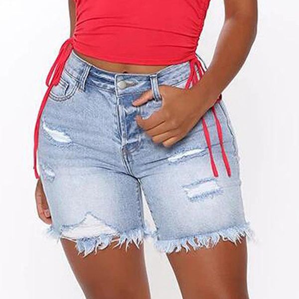 women's jeans 2021 summer high-waist straight shorts plus size outer pants white five-point leggings women, Blue
women's jeans 2021 summer high-waist straight shorts plus size outer pants white five-point leggings women, Blue