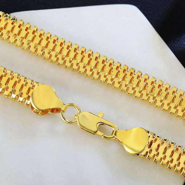 chains 10mm gold color snake bone necklace men jewelry flat chain for charms jewellery choker colar kolye colares, Silver
chains 10mm gold color snake bone necklace men jewelry flat chain for charms jewellery choker colar kolye colares, Silver