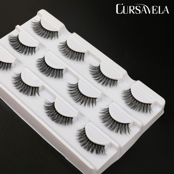 false eyelashes cursavela luxurious 5d faux mink lashes 100% handmade fluffy for make up 6 pairs | queen
false eyelashes cursavela luxurious 5d faux mink lashes 100% handmade fluffy for make up 6 pairs | queen
