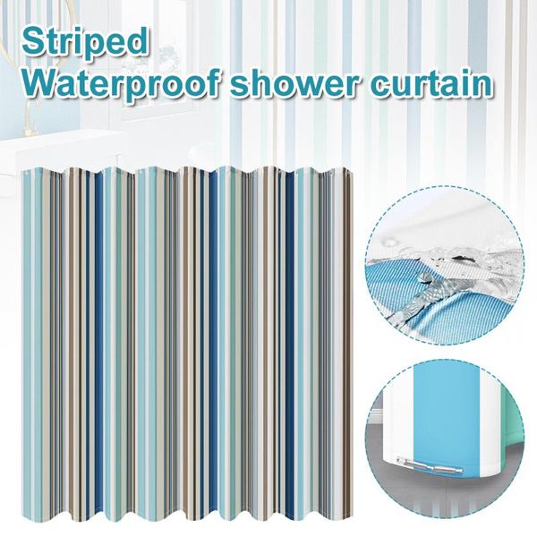 shower curtains stripe curtain with 12 hooks, fabric for bathroom, machine washable sets, 72''Ã72''
shower curtains stripe curtain with 12 hooks, fabric for bathroom, machine washable sets, 72''Ã72''
