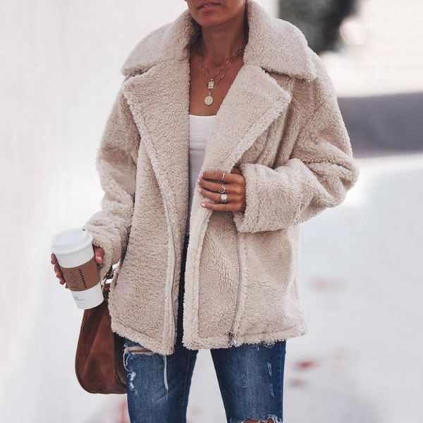 autumn winter fashionable casual long sleeve lengthened fleece cardigan fabric feels woolen jacket warm coats, Black
autumn winter fashionable casual long sleeve lengthened fleece cardigan fabric feels woolen jacket warm coats, Black