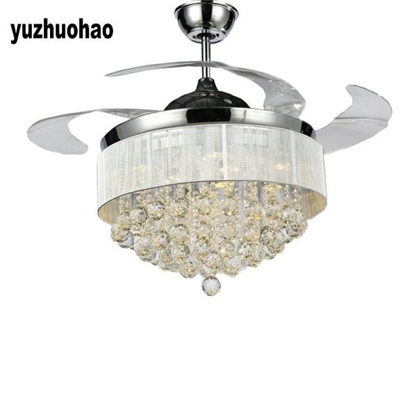 ceiling fans 4 leaf minimalist chrome with remote 72w crystal drawing new stealth cover led fan lights
ceiling fans 4 leaf minimalist chrome with remote 72w crystal drawing new stealth cover led fan lights