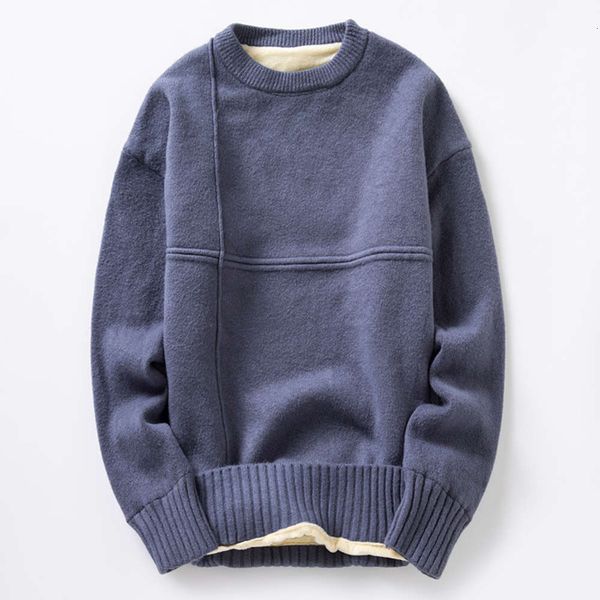 thickened cashmere sweater round neck 2020 winter slim fitting knitted shirt warm clothes men's fashion, White;black
thickened cashmere sweater round neck 2020 winter slim fitting knitted shirt warm clothes men's fashion, White;black