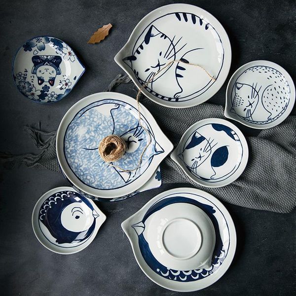 dishes & plates creative japanese cartoon dinner plate cute cat ceramic restaurant home kicthenware cold dish dessert sauce
dishes & plates creative japanese cartoon dinner plate cute cat ceramic restaurant home kicthenware cold dish dessert sauce
