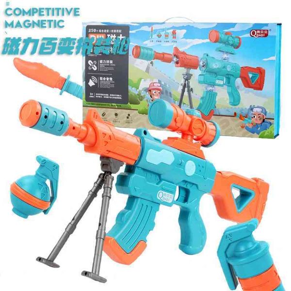 lefei children's versatile magnetic assembly gun q8001 electric acousto-optic diy simulation pistol toy puzzle boy
lefei children's versatile magnetic assembly gun q8001 electric acousto-optic diy simulation pistol toy puzzle boy