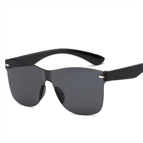 gradient plastic sunglasses women brand designer colorful retro fashion rimless sun glasses eyewear oculos de sol, White;black
gradient plastic sunglasses women brand designer colorful retro fashion rimless sun glasses eyewear oculos de sol, White;black