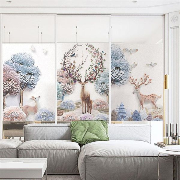 window stickers film privacy deer glass sticker uv blocking heat control coverings tint for homedecor
window stickers film privacy deer glass sticker uv blocking heat control coverings tint for homedecor