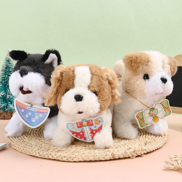 Electric Plush Robot Dog Realistic Plush Simulation Smart Dog Barking Walking Funny Plush Toys For Children Birthday Gift Toys
Electric Plush Robot Dog Realistic Plush Simulation Smart Dog Barking Walking Funny Plush Toys For Children Birthday Gift Toys