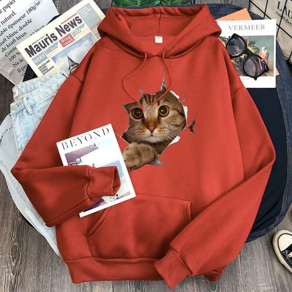 men's hoodies & sweatshirts the cat hoodie women man fashion kawaii korean harajuku sweatshirt female 90s cartoon clothes casual oversi, Black
men's hoodies & sweatshirts the cat hoodie women man fashion kawaii korean harajuku sweatshirt female 90s cartoon clothes casual oversi, Black