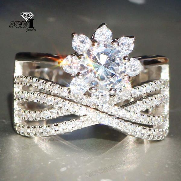 wedding rings yayi jewelry princess cut 8.5 ct white zircon silver color engagement heart girls party ring gifts 882, Slivery;golden
wedding rings yayi jewelry princess cut 8.5 ct white zircon silver color engagement heart girls party ring gifts 882, Slivery;golden