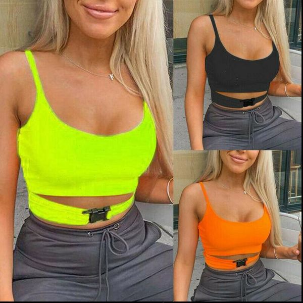 women girls sling vest camis summer fashion female solid strap buckle ladies sleeveless camis crop, White
women girls sling vest camis summer fashion female solid strap buckle ladies sleeveless camis crop, White