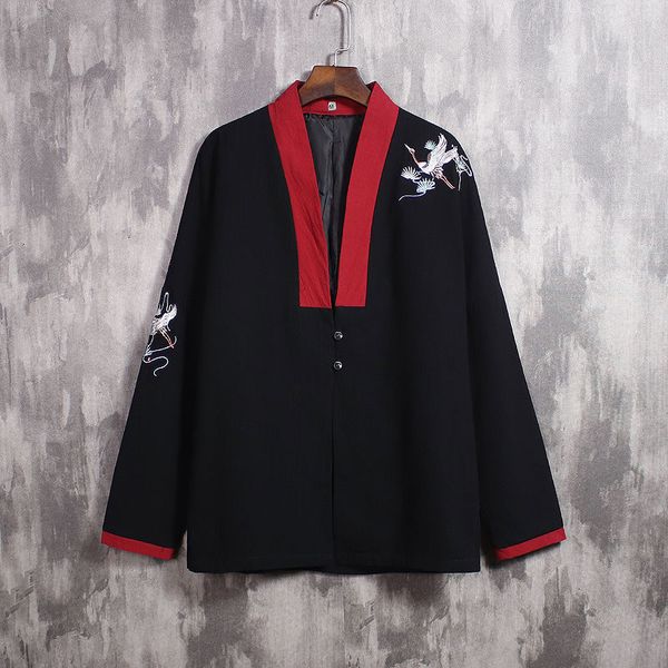 2021 man spring summer new jackets men's embroidered cotton linen coats chinese style male casual oversize fashion clothing 28y1, Black;brown
2021 man spring summer new jackets men's embroidered cotton linen coats chinese style male casual oversize fashion clothing 28y1, Black;brown