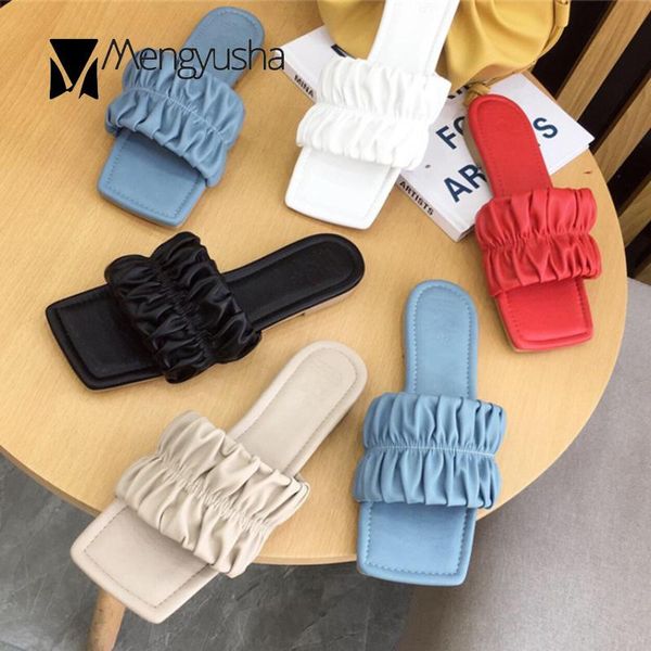 slippers folds sewing open toe outdoor candy colors women comfy square flats slides anti-skid soft bottom sandals 2021, Black
slippers folds sewing open toe outdoor candy colors women comfy square flats slides anti-skid soft bottom sandals 2021, Black