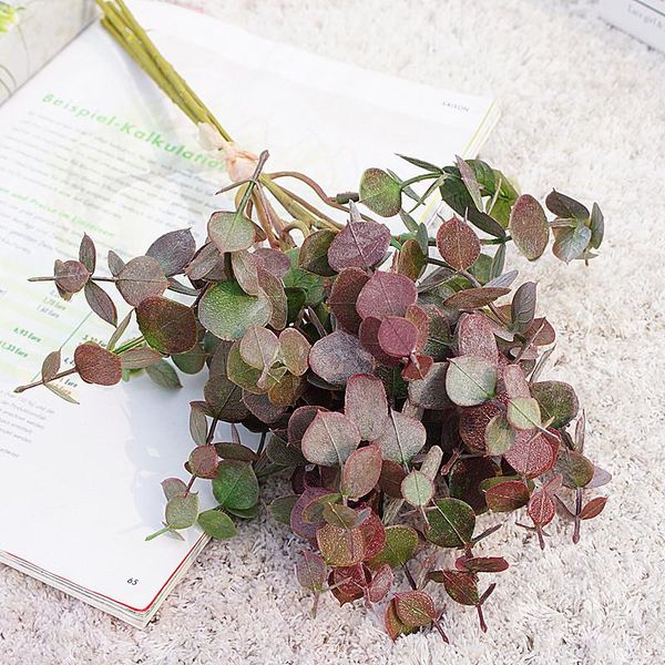 5 branches artificial eucalyptus plastic money leaf fake plant wall landscape decoration fake flower home wedding decor
5 branches artificial eucalyptus plastic money leaf fake plant wall landscape decoration fake flower home wedding decor