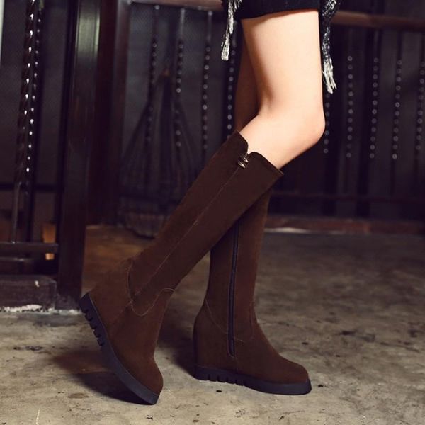boots flock leather comfortable winter female knee high women height increasing 2021 shoes long, Black
boots flock leather comfortable winter female knee high women height increasing 2021 shoes long, Black