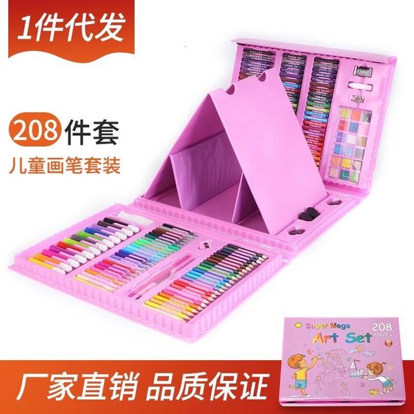painting pens 208 s of children's paintbrush watercolor pen box stationery painting set gift, Black;red
painting pens 208 s of children's paintbrush watercolor pen box stationery painting set gift, Black;red