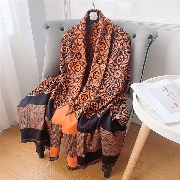thick warm women winter scarf cashmere wraps luxury brand double sided lady pashmina foulard blanket scarves soft shawls 180x65cm, Blue;gray
thick warm women winter scarf cashmere wraps luxury brand double sided lady pashmina foulard blanket scarves soft shawls 180x65cm, Blue;gray
