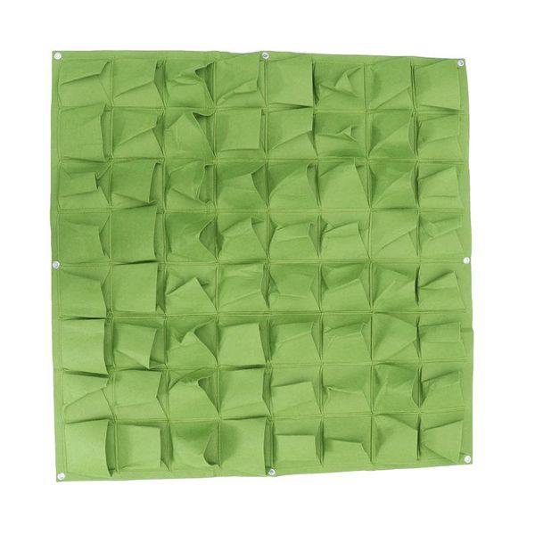 planters & pots 64-pockets wall mounted planting bag creative garden planter non-woven green automatic watering plant pot
planters & pots 64-pockets wall mounted planting bag creative garden planter non-woven green automatic watering plant pot