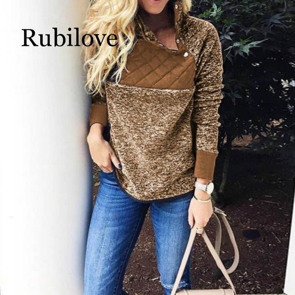 women's jackets rubilove autumn winter long sleeve patchwork fleece cottons outwears casual slim buttons women fashion keep warm coats, Black;brown
women's jackets rubilove autumn winter long sleeve patchwork fleece cottons outwears casual slim buttons women fashion keep warm coats, Black;brown