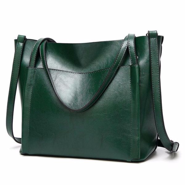 evening bags fashion oil wax leather women bag handbag soft women's messenger black green casual tote female crossbody
evening bags fashion oil wax leather women bag handbag soft women's messenger black green casual tote female crossbody