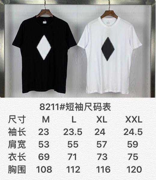 european and american diamond pattern t-shirt designer printing round neck pullover short-sleeved t-shirt luxury fashion men's short-sl, White;black
european and american diamond pattern t-shirt designer printing round neck pullover short-sleeved t-shirt luxury fashion men's short-sl, White;black