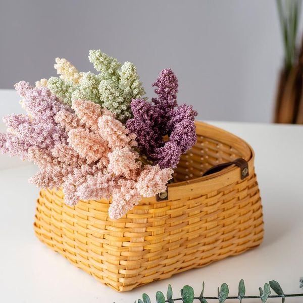 decorative flowers & wreaths 6pcs artificial flower simulation valley spike wedding party garden decoration plants for home diy fake
decorative flowers & wreaths 6pcs artificial flower simulation valley spike wedding party garden decoration plants for home diy fake