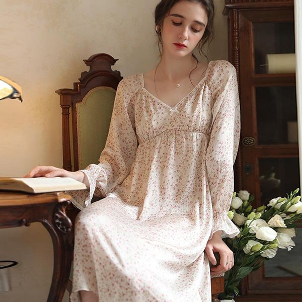 women's sleepwear women spring summer vintage nightgown nighty for ladies ins fashiondrop, Black;red
women's sleepwear women spring summer vintage nightgown nighty for ladies ins fashiondrop, Black;red