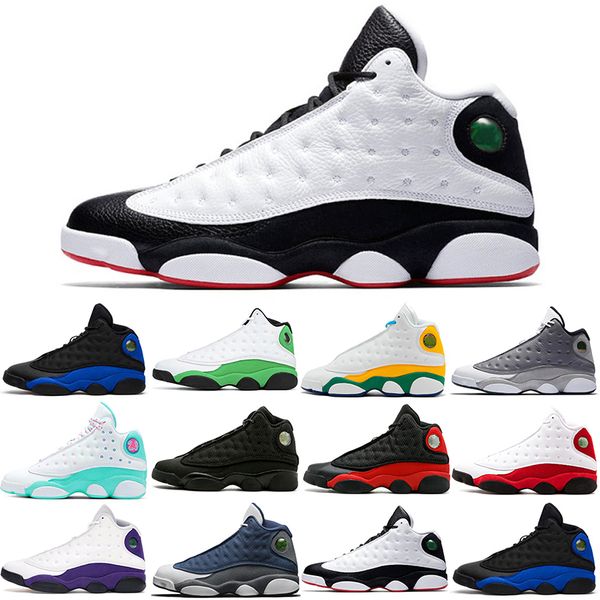 new original 13s basketball shoes men 13 atmosphere grey aurora green black cat bred chicago court purple flint playground hyper royal sneak, White;red
new original 13s basketball shoes men 13 atmosphere grey aurora green black cat bred chicago court purple flint playground hyper royal sneak, White;red