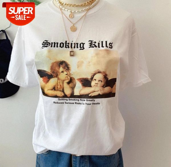 sunfiz hjn angels cherubs smoking skill tee short sleeved male angel child printed cotton t-shirt #be59, White
sunfiz hjn angels cherubs smoking skill tee short sleeved male angel child printed cotton t-shirt #be59, White