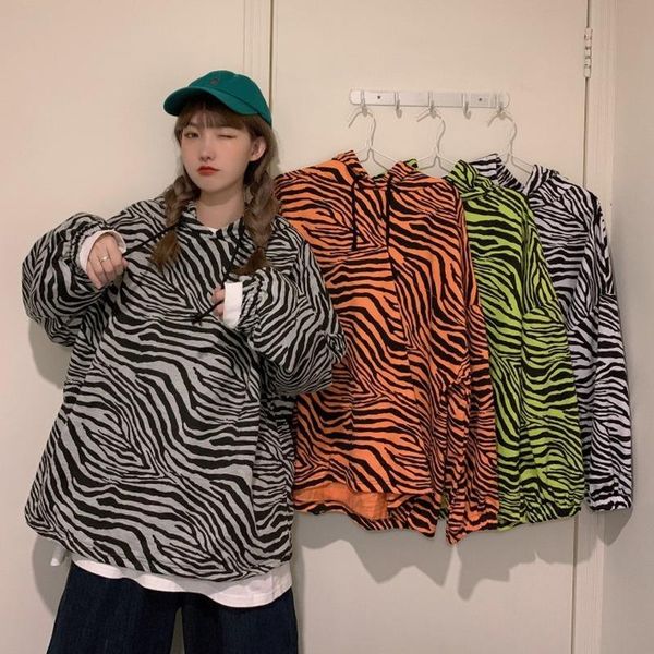 women's hoodies & sweatshirts zebra pattern loose korean pullovers female casual long sleeve bf style hipster autumn clothing, Black
women's hoodies & sweatshirts zebra pattern loose korean pullovers female casual long sleeve bf style hipster autumn clothing, Black