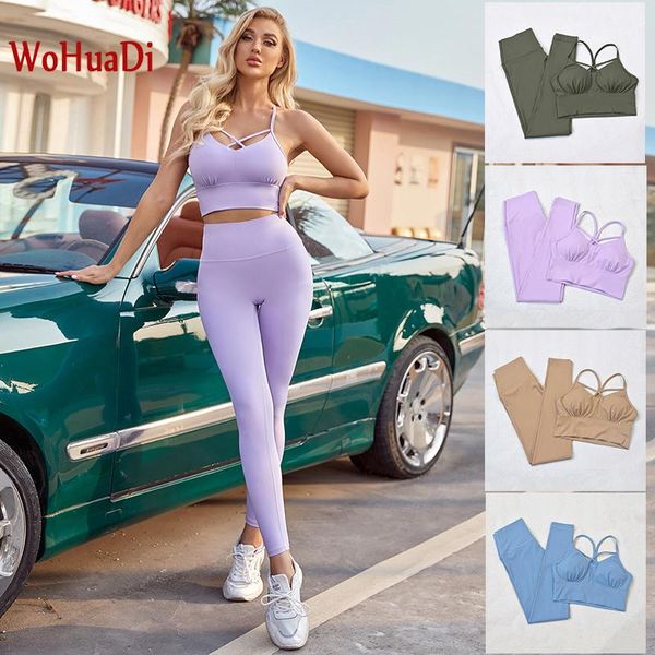 wohuadi 2021 new seamless sports bra yoga wear gym fitness suit women clothing set outdoor sportswear female, White;red
wohuadi 2021 new seamless sports bra yoga wear gym fitness suit women clothing set outdoor sportswear female, White;red