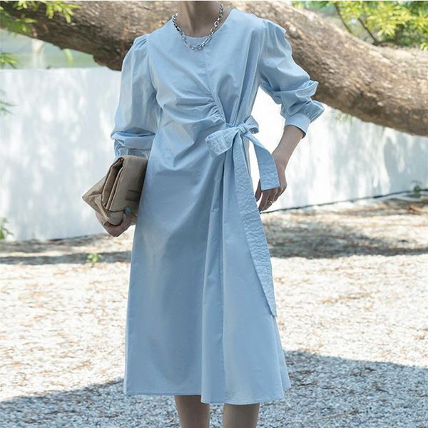 casual dresses 2021 autumn women dress korean high waist japanese style loose long fashionable stylish pleated solid color, Black;gray
casual dresses 2021 autumn women dress korean high waist japanese style loose long fashionable stylish pleated solid color, Black;gray