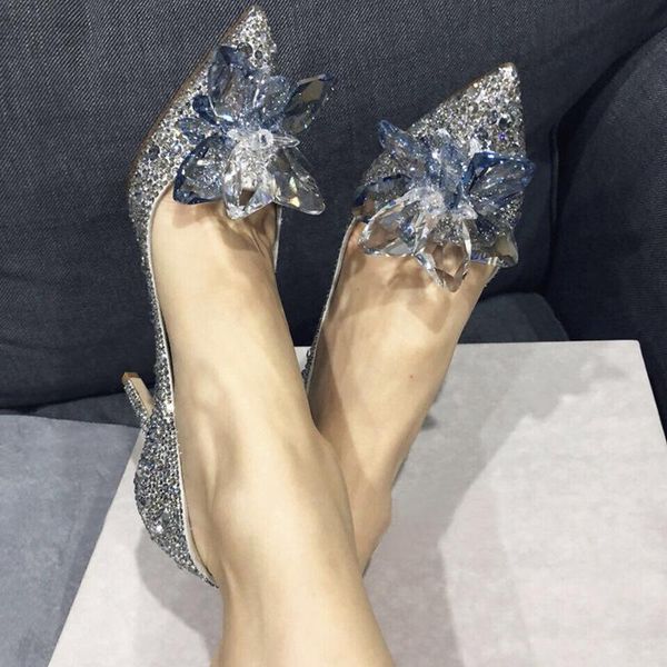 dress shoes match white wedding crystal shoe high heel woman 2021 bride princess fine, Black
dress shoes match white wedding crystal shoe high heel woman 2021 bride princess fine, Black