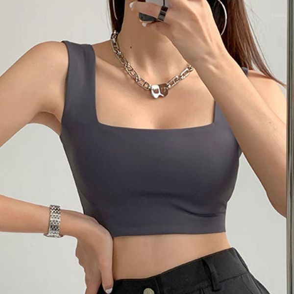 women's tanks & camis sling t-shirts fashion camisole stretch square-neck cotton crop slim sports outer wear summer shirt for girls, White
women's tanks & camis sling t-shirts fashion camisole stretch square-neck cotton crop slim sports outer wear summer shirt for girls, White