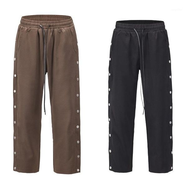 men's pants american street style side breasted cashew flower, Black
men's pants american street style side breasted cashew flower, Black