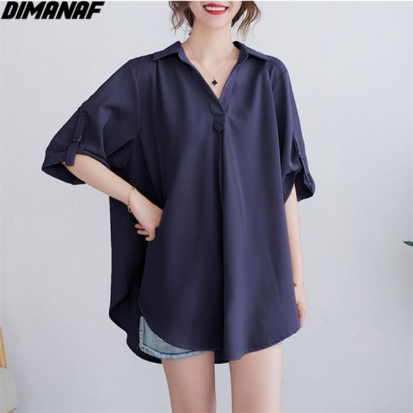 plus size women chiffon blouse summer solid basic shirts office lady loose casual base korea female oversize 6 colors 210531, White
plus size women chiffon blouse summer solid basic shirts office lady loose casual base korea female oversize 6 colors 210531, White