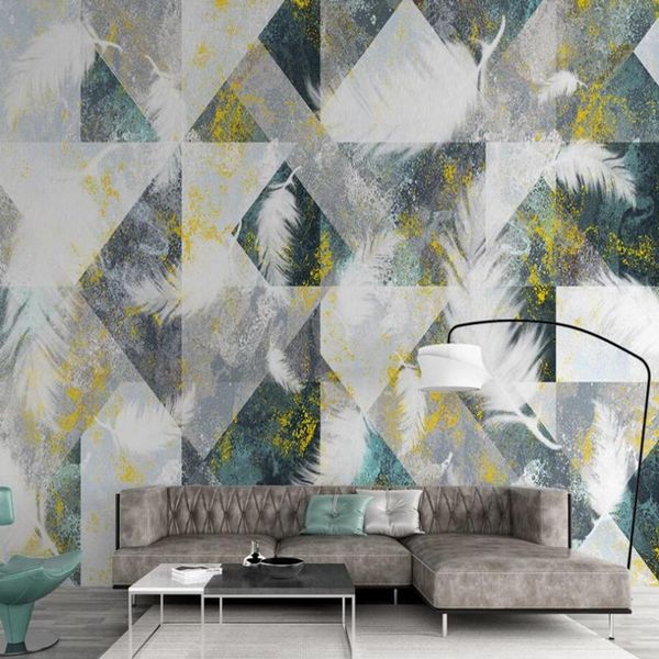 wallpapers dropship custom large 3d wallpaper mural nordic abstract geometric feather background wall decoration
wallpapers dropship custom large 3d wallpaper mural nordic abstract geometric feather background wall decoration