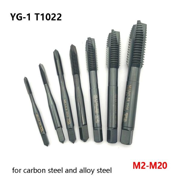 hand tools original yg-1 t1022 tapping through holes in carbon steels and alloy m2 m2.5 m3 m4 m5 m6 m8 m10 m12 m14 m18 spiral taps
hand tools original yg-1 t1022 tapping through holes in carbon steels and alloy m2 m2.5 m3 m4 m5 m6 m8 m10 m12 m14 m18 spiral taps