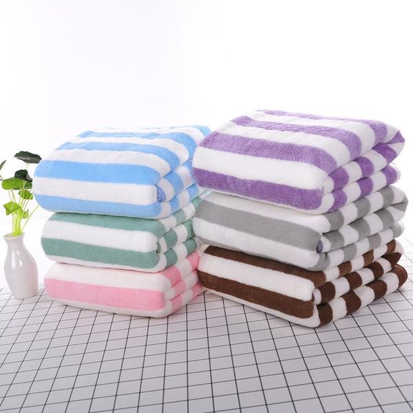 towel coral velvet striped bath 70*140 warp knitted warm soft absorbent household thickened beach
towel coral velvet striped bath 70*140 warp knitted warm soft absorbent household thickened beach