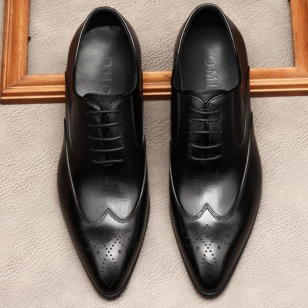 dress shoes handmade mens wingtip oxford black brown genuine leather brogue men's classic business formal for men
dress shoes handmade mens wingtip oxford black brown genuine leather brogue men's classic business formal for men