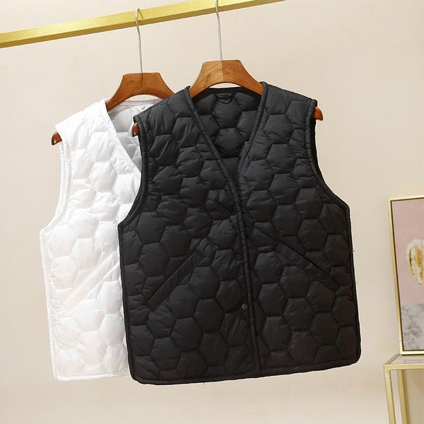 women's vests cotton-padded jacket vest 2021 korean style short lightweight outer wear fashionable all-match cotton, Black;white
women's vests cotton-padded jacket vest 2021 korean style short lightweight outer wear fashionable all-match cotton, Black;white