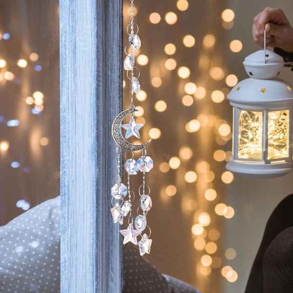 decorative objects & figurines crystal sun catchers prisms hanging rainbow chaser love star moon for window curtains pendant home garden car
decorative objects & figurines crystal sun catchers prisms hanging rainbow chaser love star moon for window curtains pendant home garden car