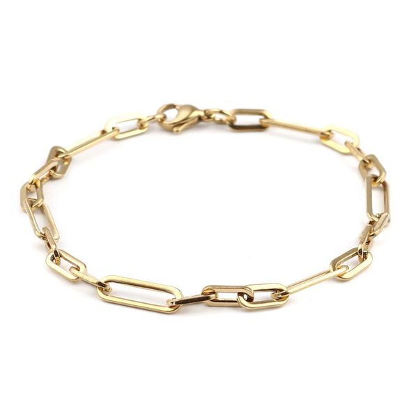 link, chain bohemian stainless steel link cable bracelets gold color charm bangles for women party trendy jewelry, Black
link, chain bohemian stainless steel link cable bracelets gold color charm bangles for women party trendy jewelry, Black