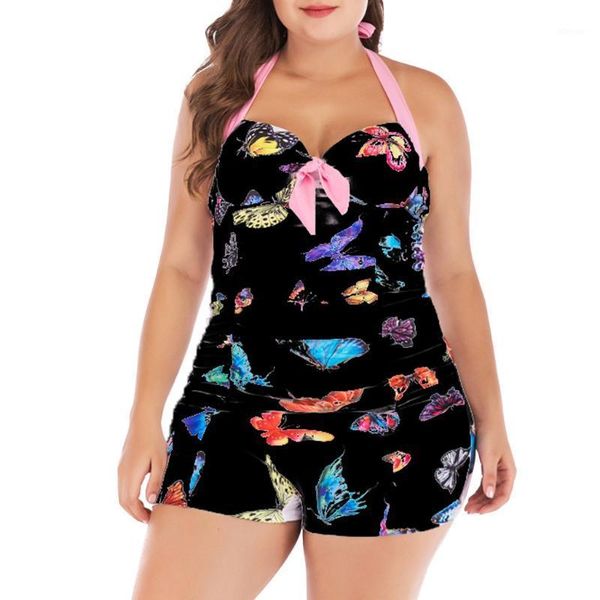 bikini women one-piece swimsuit butterfly print plus size tie beachwear swimwer erotic high waist sets women's swimwear, White;black
bikini women one-piece swimsuit butterfly print plus size tie beachwear swimwer erotic high waist sets women's swimwear, White;black